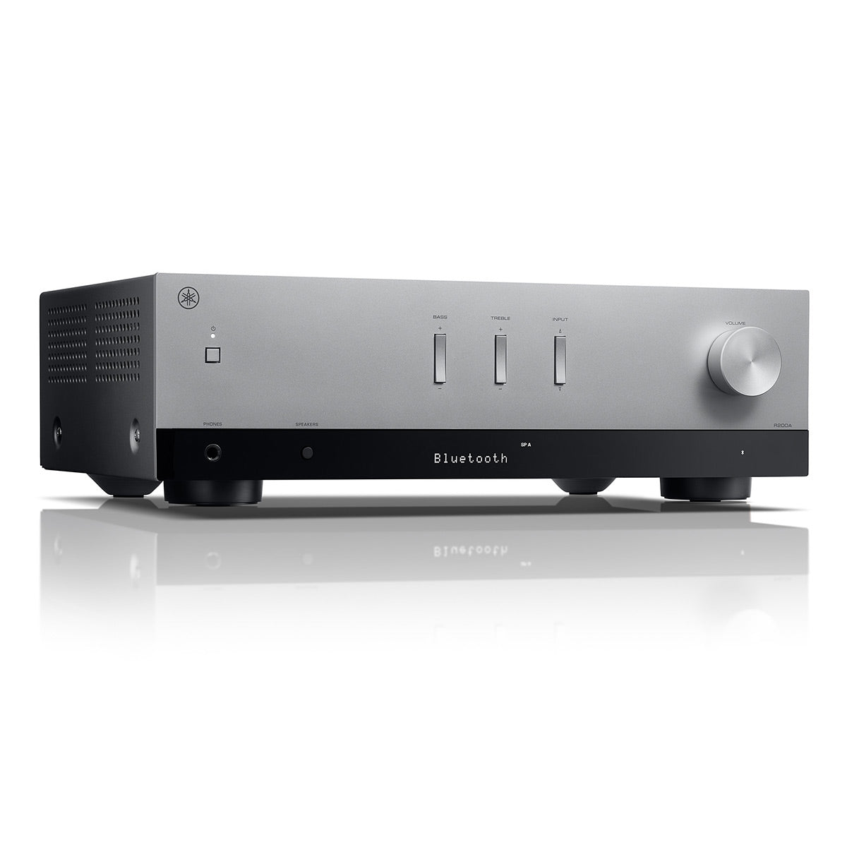 Yamaha R200ASL 2 Channel Stereo Receiver with Bluetooth (Silver)