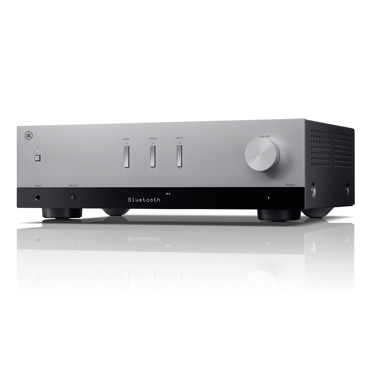 Yamaha R200ASL 2 Channel Stereo Receiver with Bluetooth (Silver)