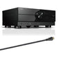 Yamaha RX-A2A AVENTAGE 7.2 Channel AV Receiver with Sanus Ultra High Speed 8K 6.56 ft. HDMI 2.1 Cable