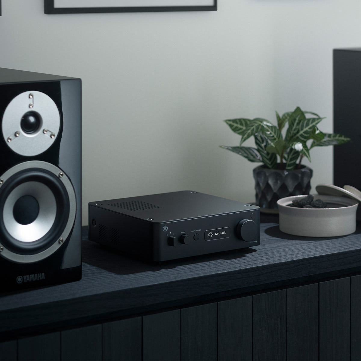 Yamaha WXA-70A Compact Streaming Amplifier (Black)