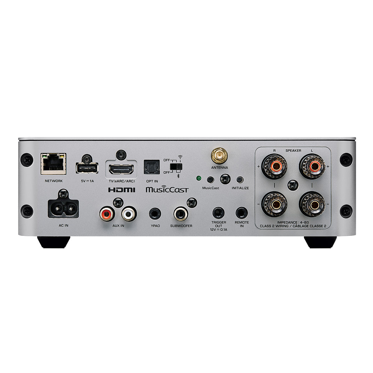 Yamaha WXA-70A Compact Streaming Amplifier (Silver)