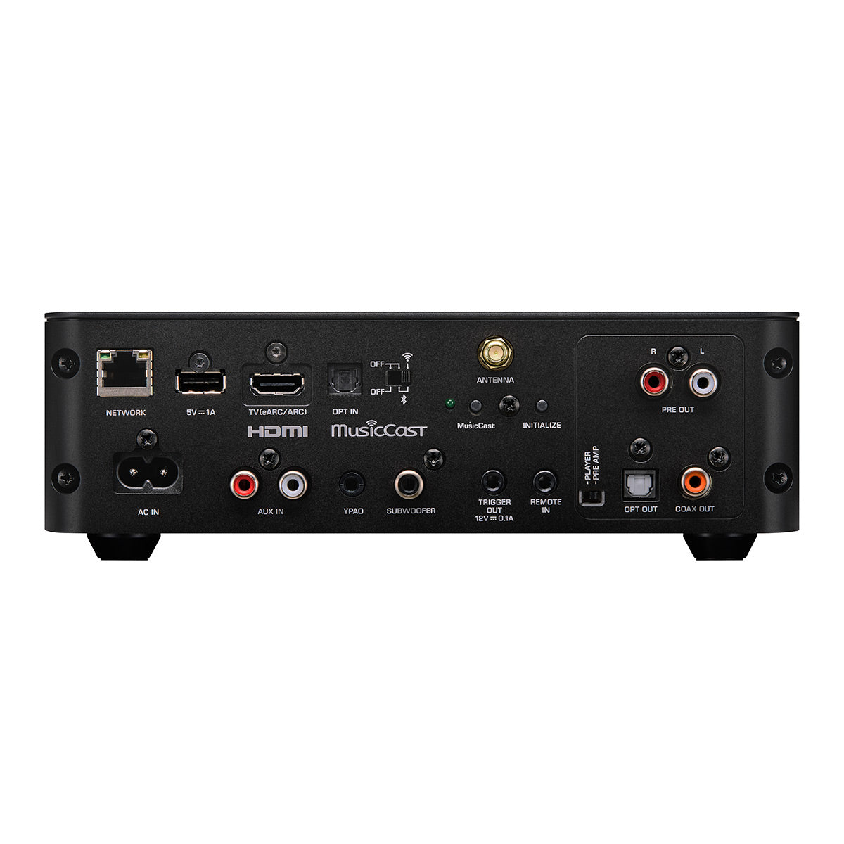 Yamaha WXC-70A Compact Streamer (Black)