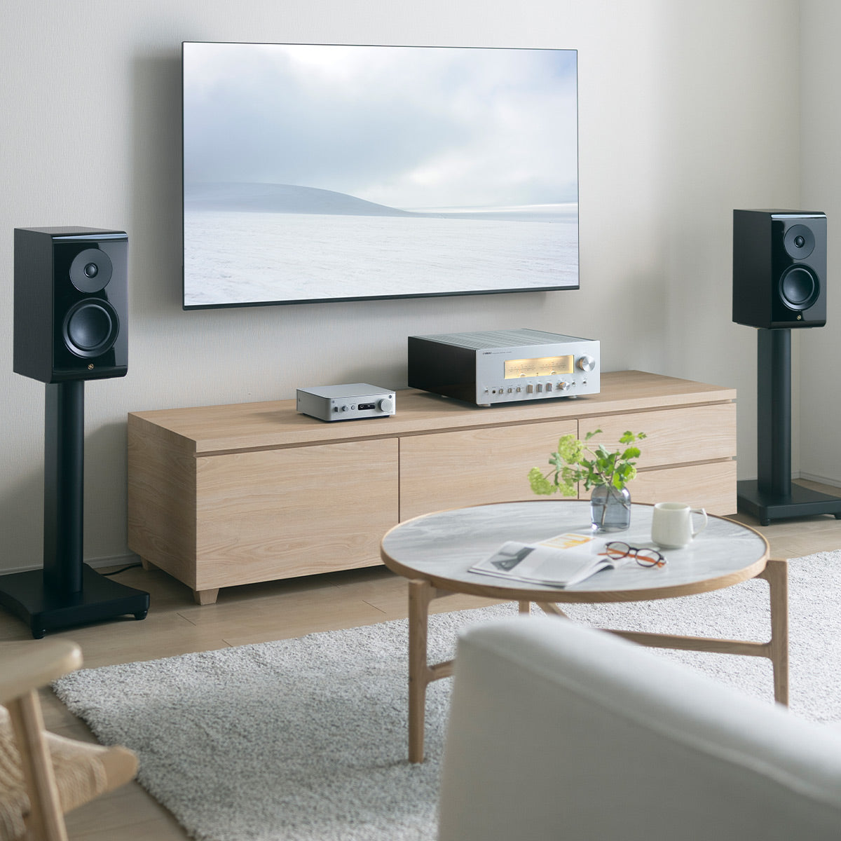 Yamaha WXC-70A Compact Streamer (Silver)