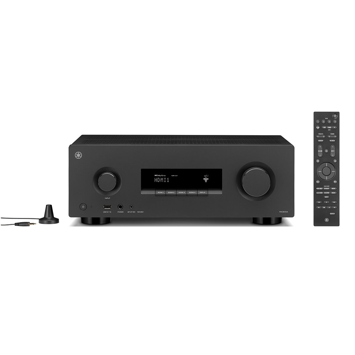 Yamaha YHT-4970U 5.1Ch Home Theater System Bundle with AudioQuest Sky 3m HDMI