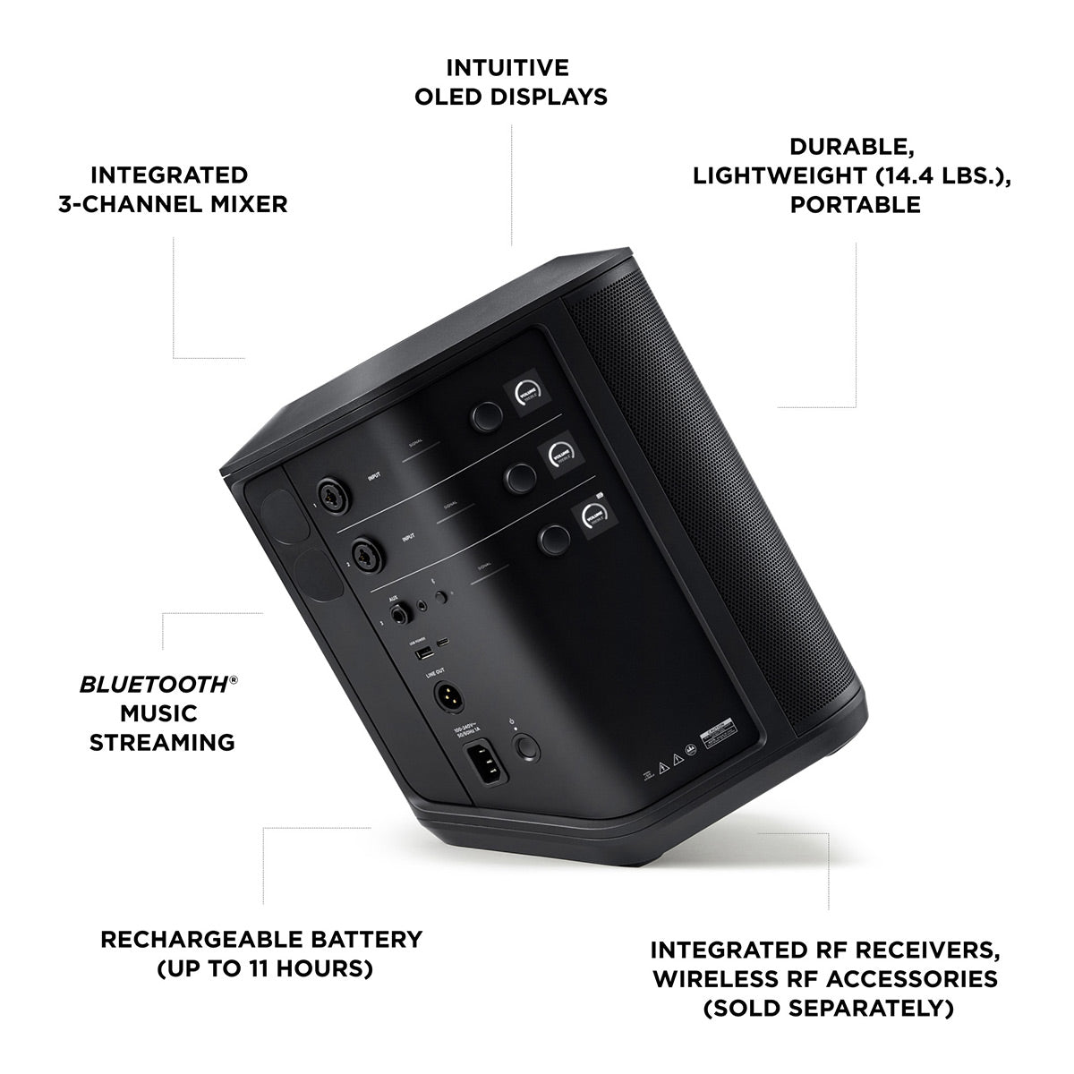 Bose S1 Pro+ Portable Bluetooth Wireless PA System