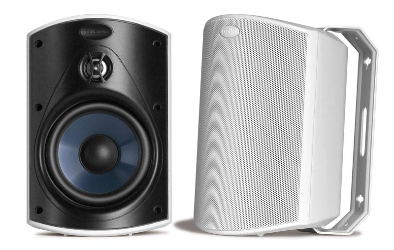 Polk Audio Atrium4 All Weather Outdoor Loudspeaker Cable Bundle - 4 Pack (White)
