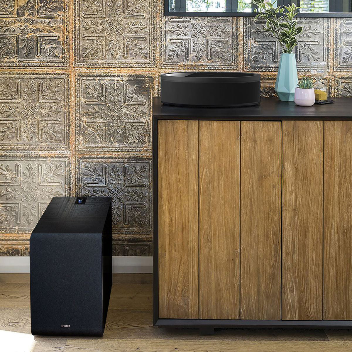 Yamaha WX-051BL MusicCast 50 Wireless Speakers - Pair (Black)