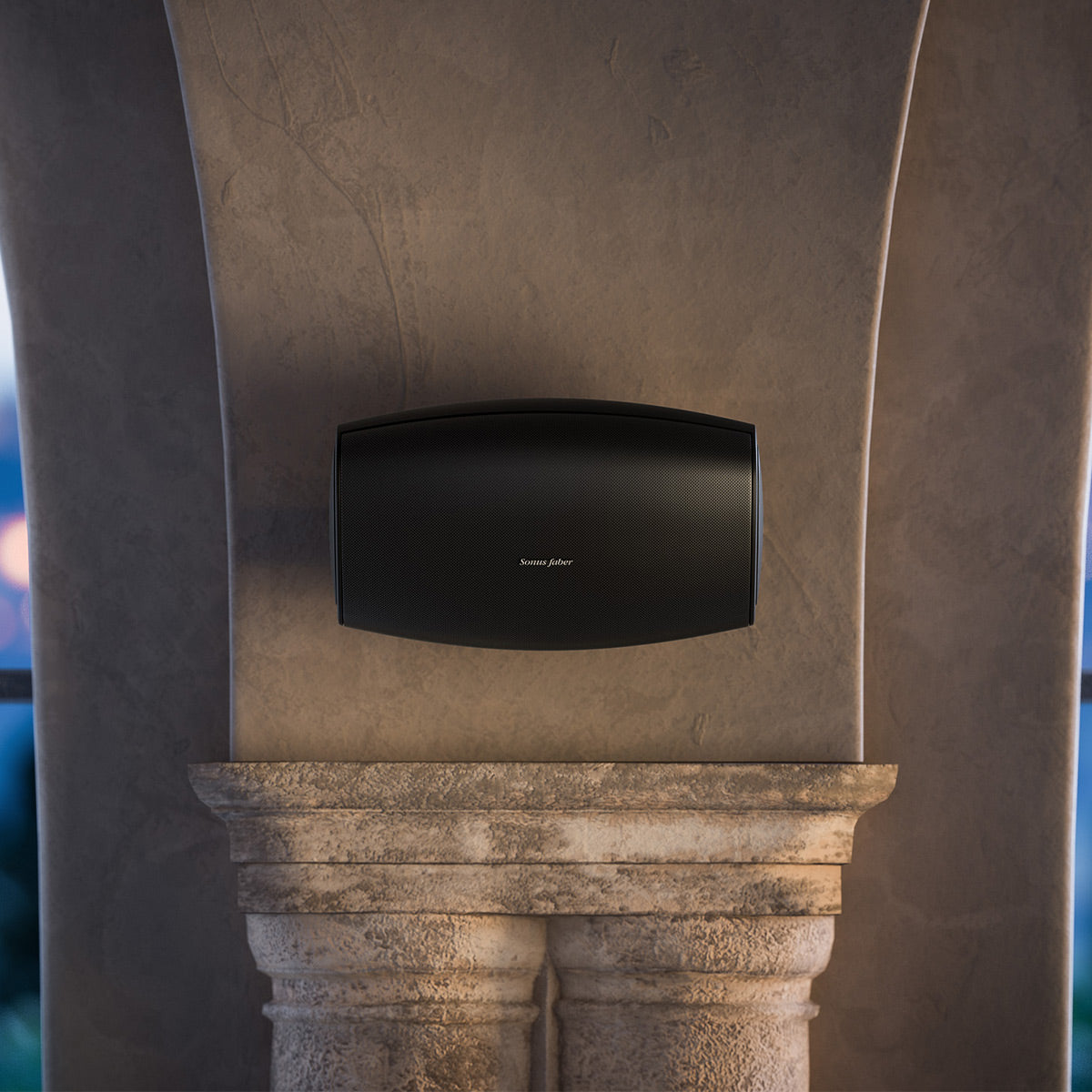Sonus faber Aster On-Wall Outdoor Speaker - Each (Black)