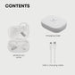 Beyerdynamic AMIRON 200 Open True Wireless Earphones (White)