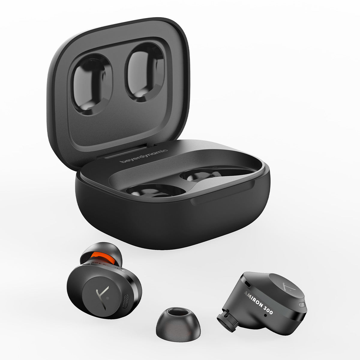 Beyerdynamic AMIRON 300 True Wireless Noise Cancelling Earbuds (Black)