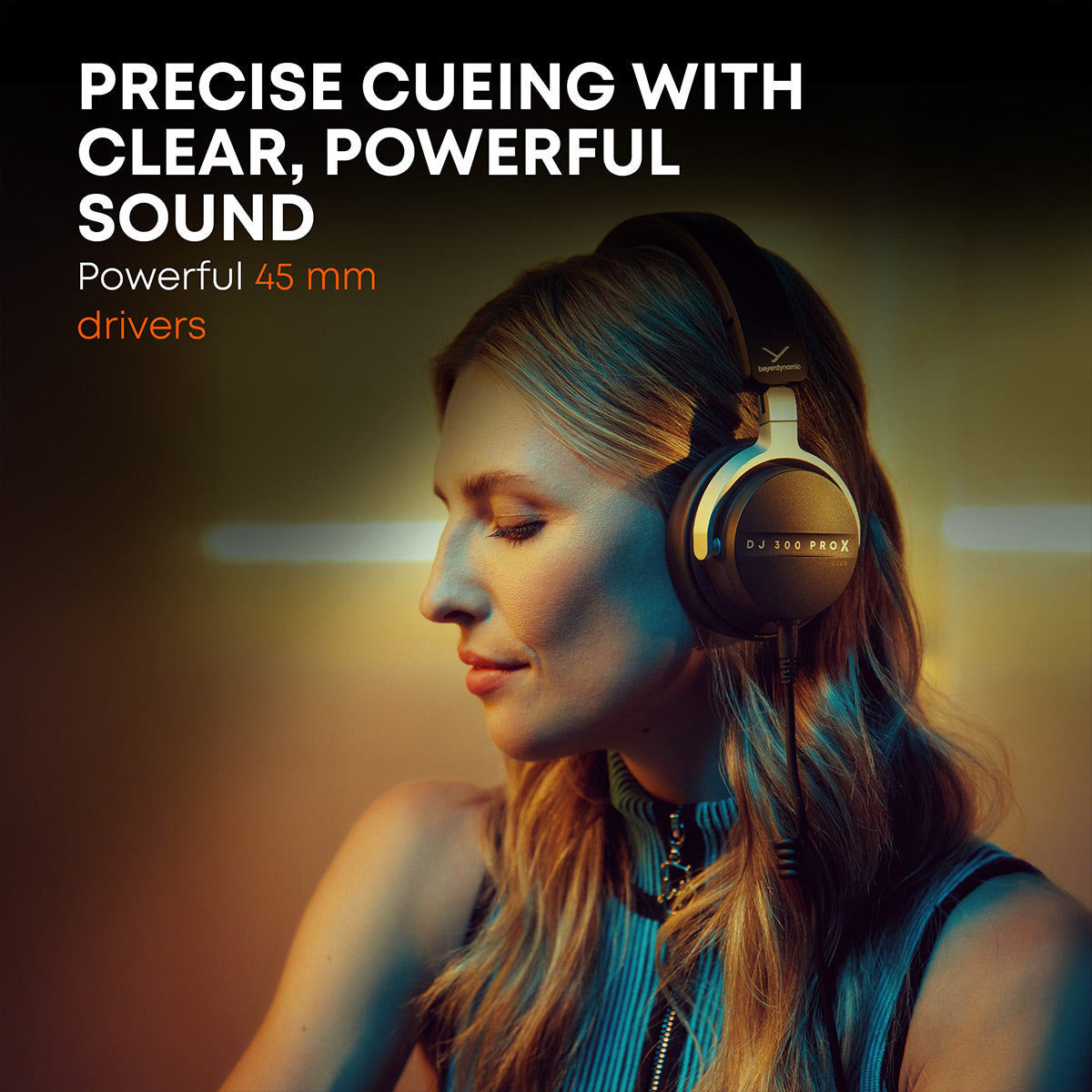 Beyerdynamic DJ 300 PRO X Club Professional 2-in-1 DJ Headphones