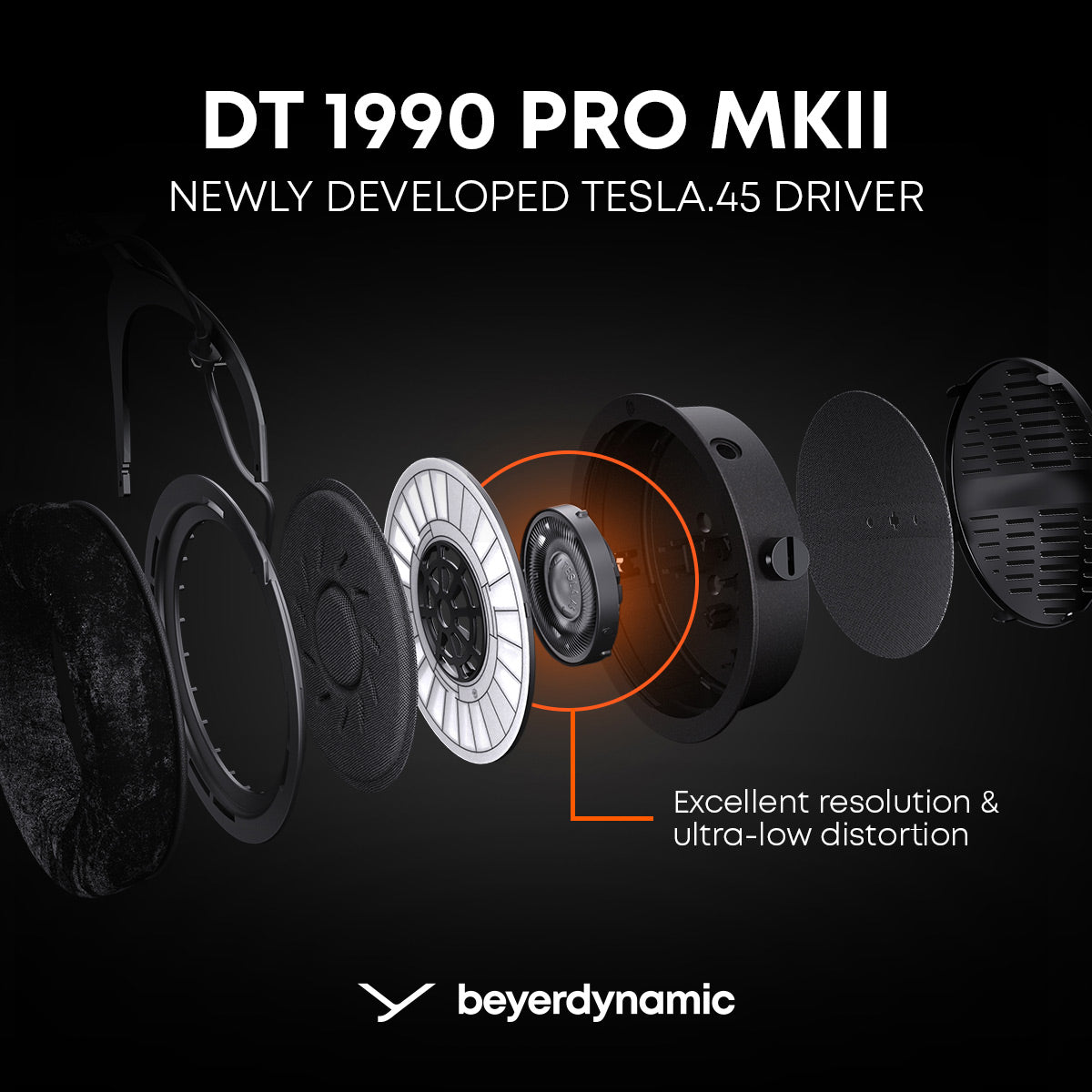 Beyerdynamic DT 1990 PRO MK II Open-Back Premium Tesla Studio Headphones