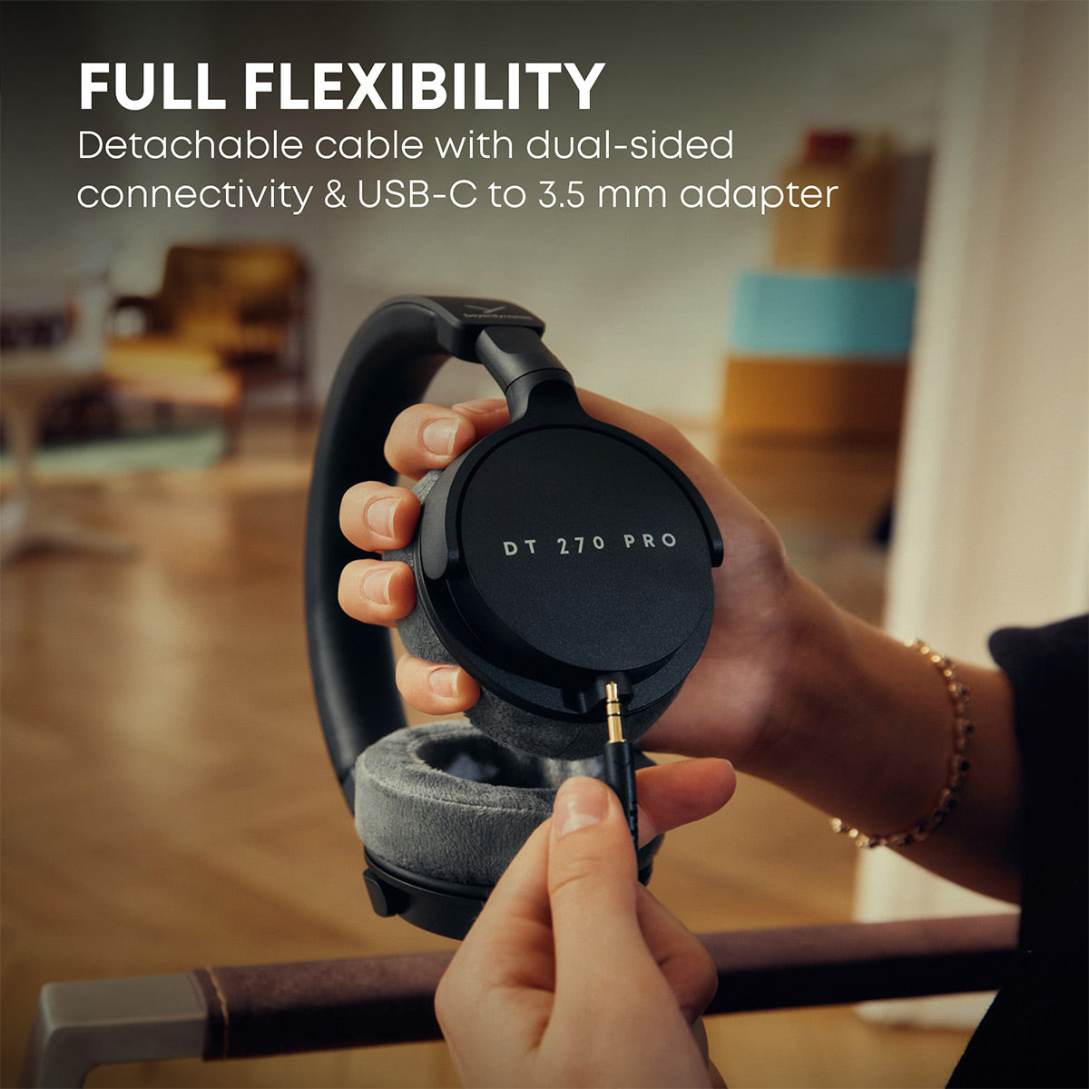 Beyerdynamic DT 270 PRO Compact Over-Ear Studio Headphones