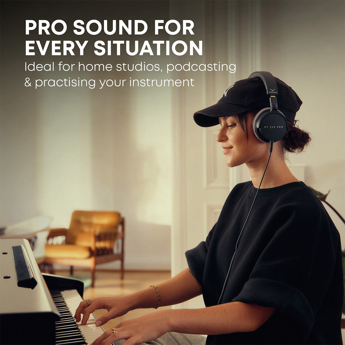 Beyerdynamic DT 270 PRO Compact Over-Ear Studio Headphones