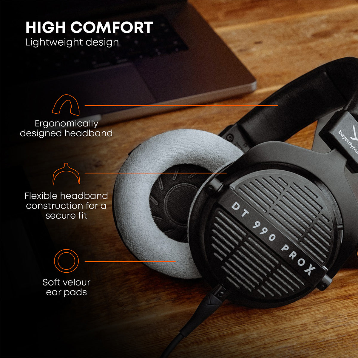 Beyerdynamic DT 990 PRO X Studio Headphones