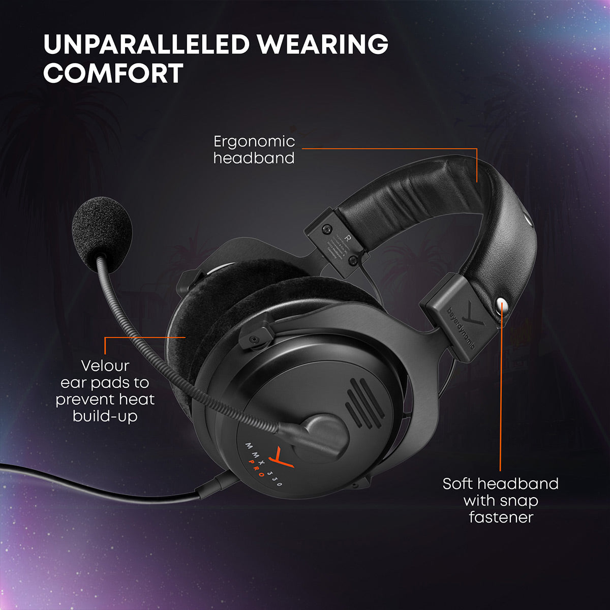 Beyerdynamic MMX 330 Pro Open-Back Wired Gaming Headset