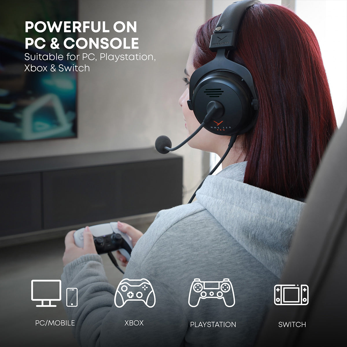 Beyerdynamic MMX 330 Pro Open-Back Wired Gaming Headset