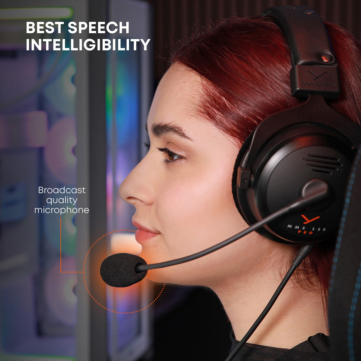 Beyerdynamic MMX 330 Pro Open-Back Wired Gaming Headset