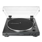 Audio-Technica AT-LP60X-BK Fully Automatic Belt-Drive Stereo Turntable (Black) with Audioengine A2+ Premium Powered Wireless Desktop Speakers - Pair (Black)