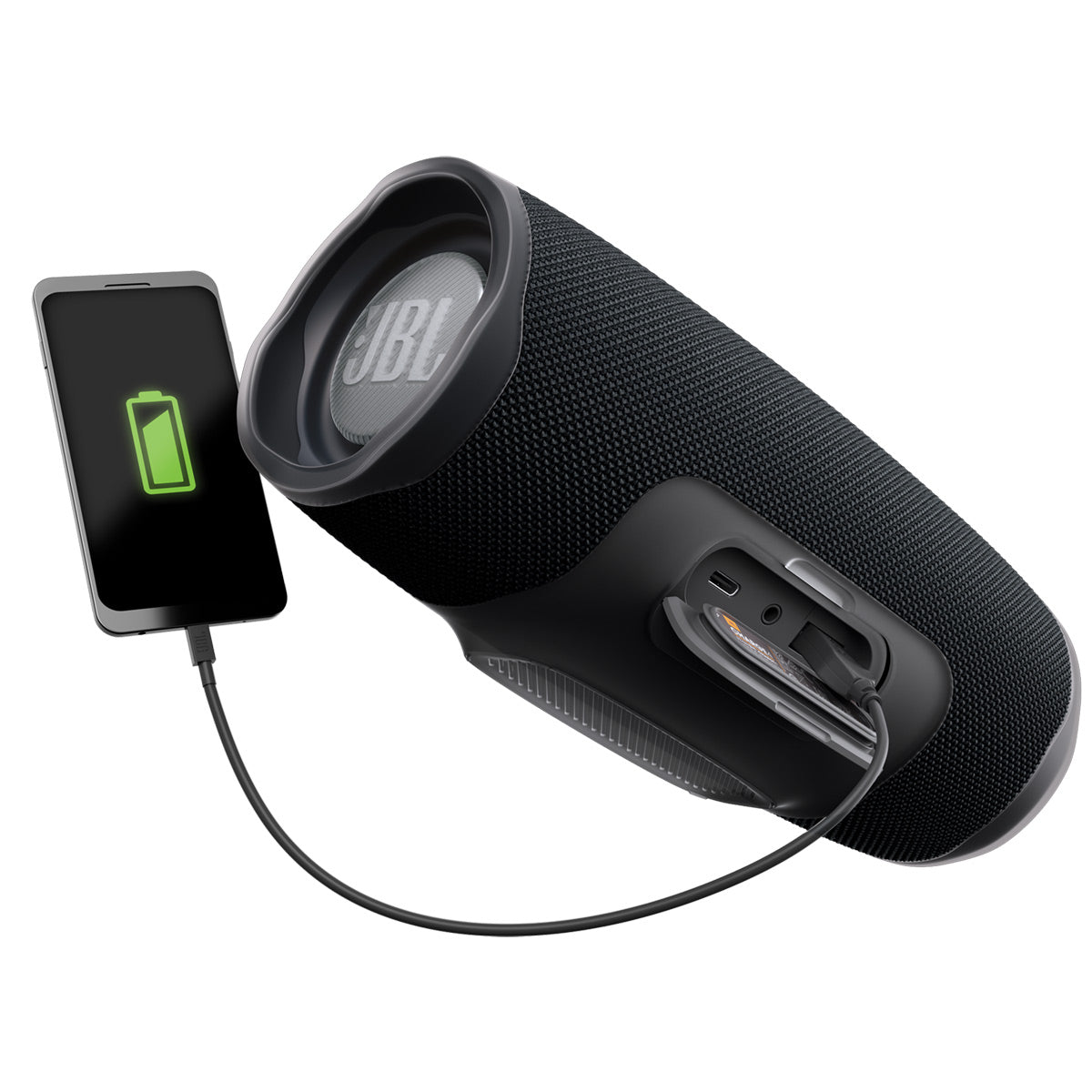 JBL Charge 4 Portable Bluetooth Speaker (Black)