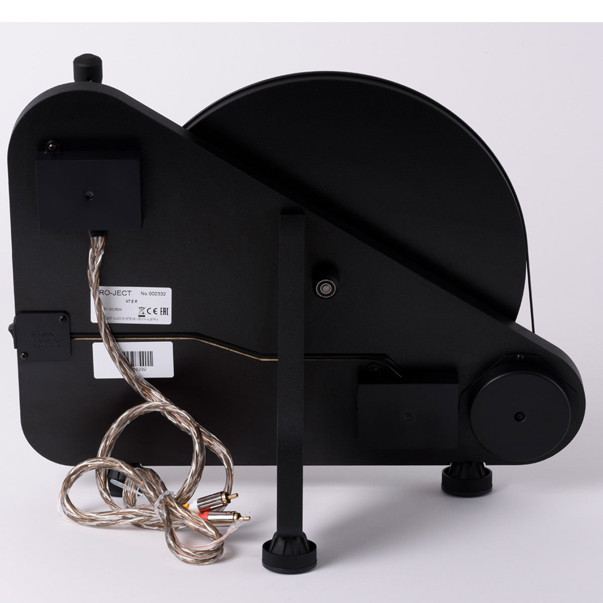 Pro-Ject VT-E Vertical-Standing Turntable with OM 5E Cartridge (Matte Black)