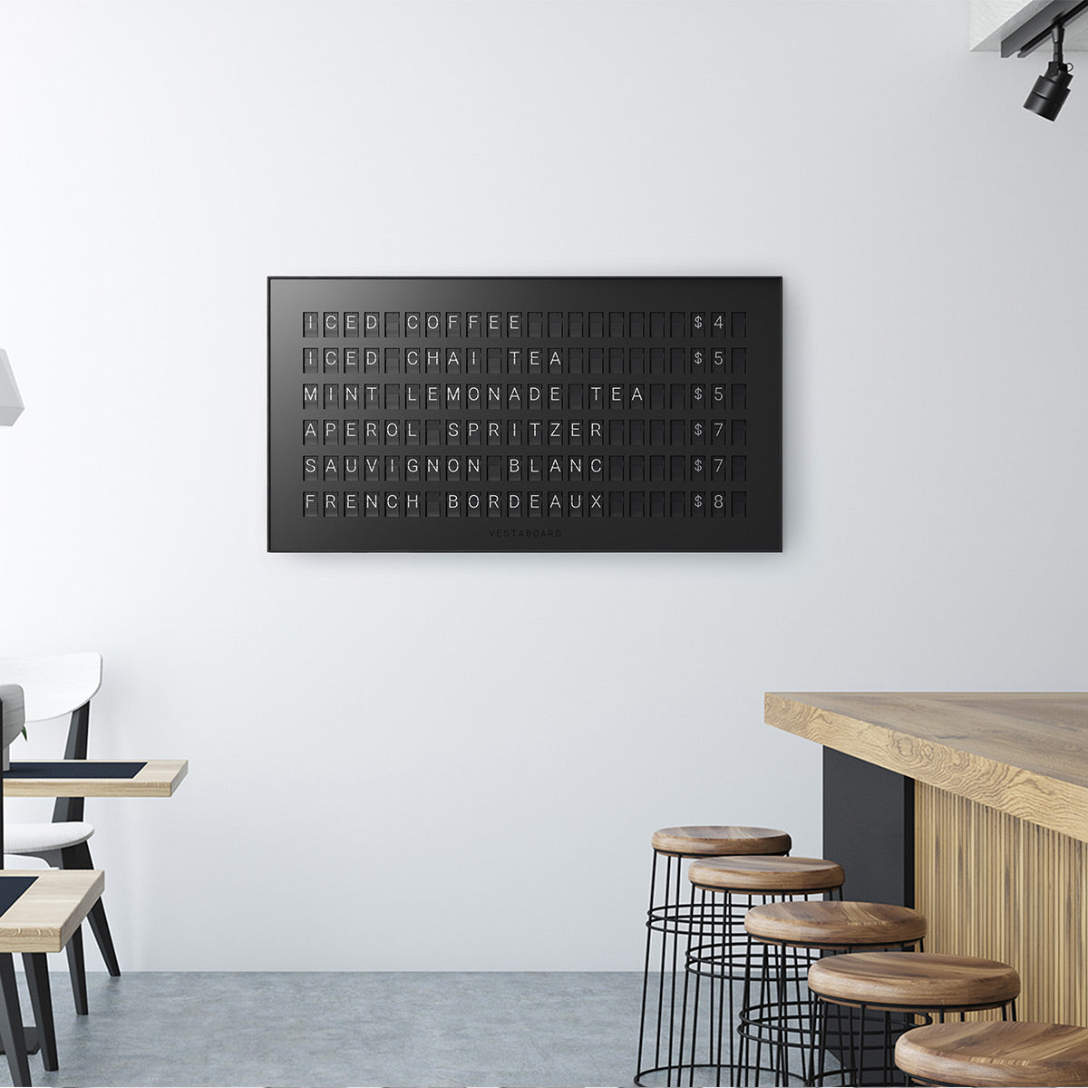 Vestaboard Mechanical Smart Messaging Display (Black)