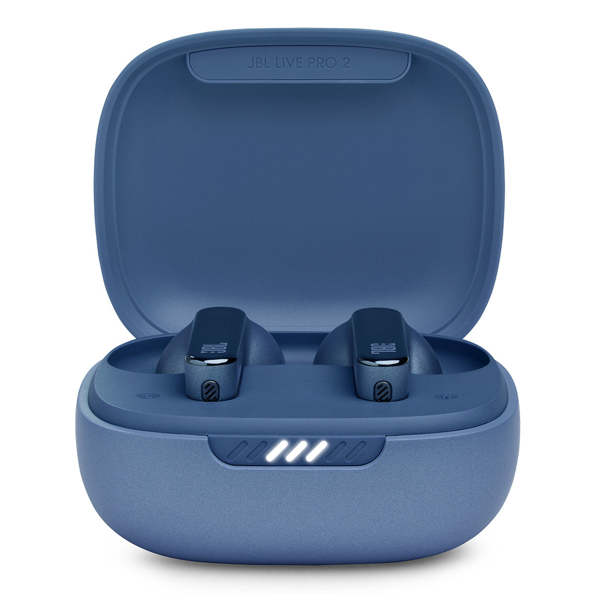 JBL Live Pro 2 True Wireless Noise Cancelling Earbud Bundle with gSport Case (Blue)