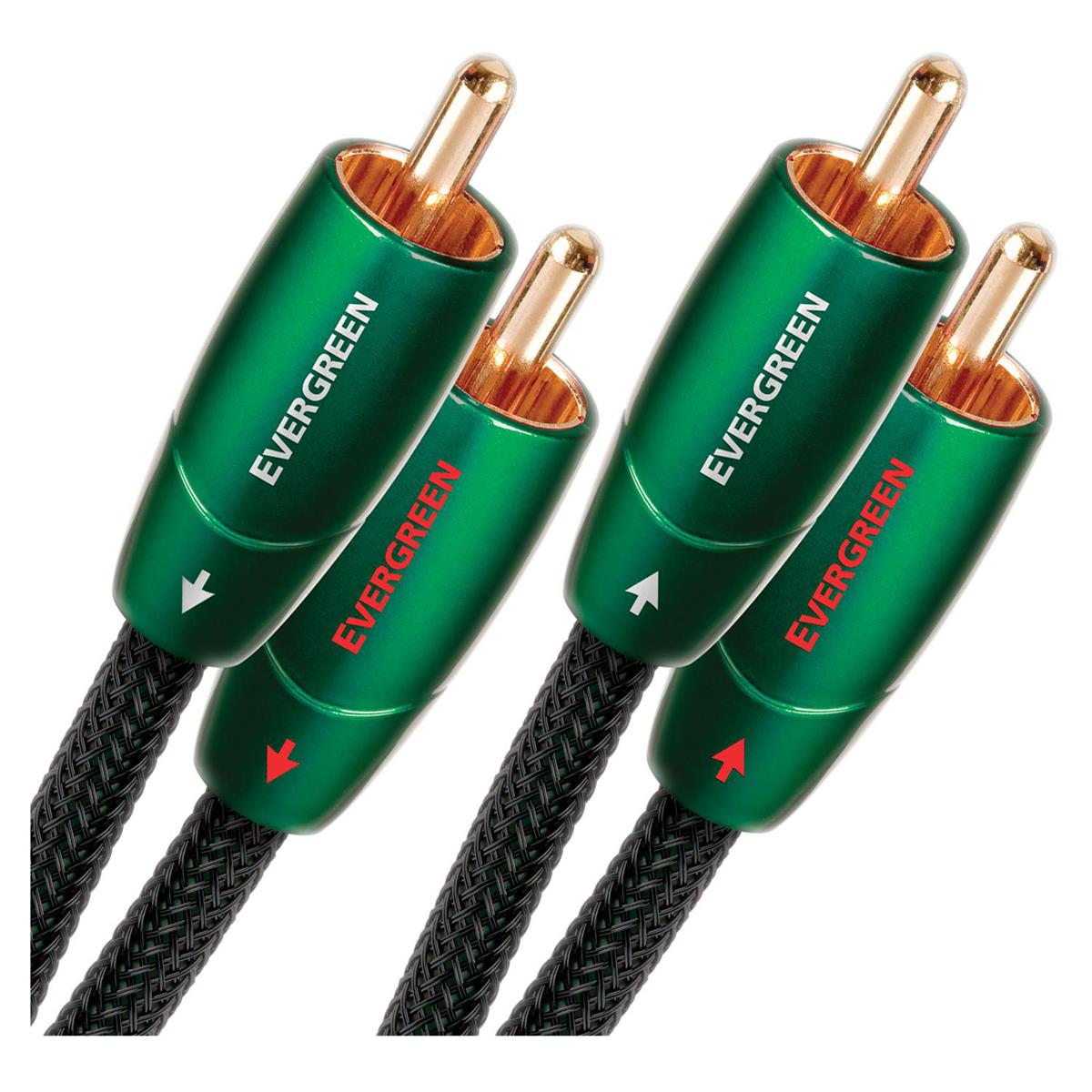 AudioQuest Evergreen RCA to RCA Audio Cable (16.4 ft.)