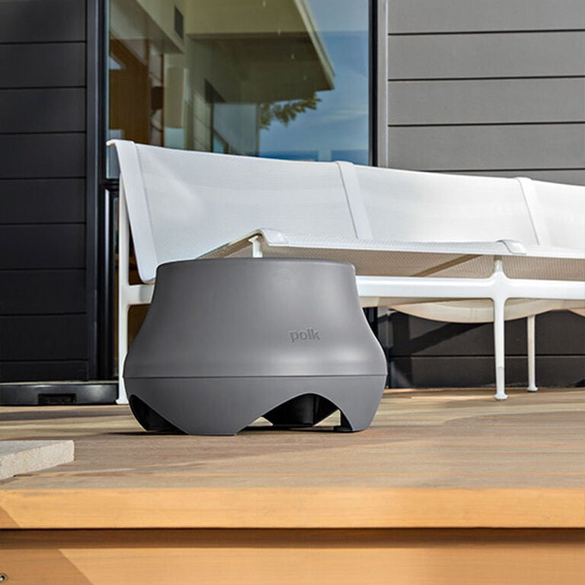 Polk Audio Atrium SUB100 Outdoor Passive Subwoofer (Gray)