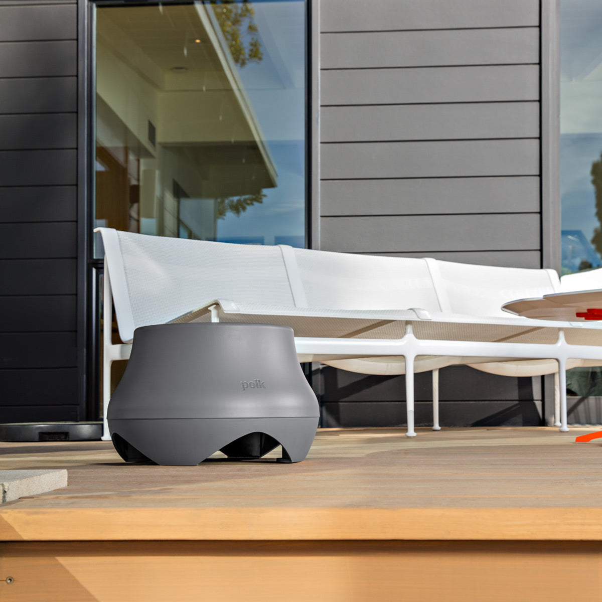 Polk Audio Atrium SUB100 Outdoor Passive Subwoofer (Gray)