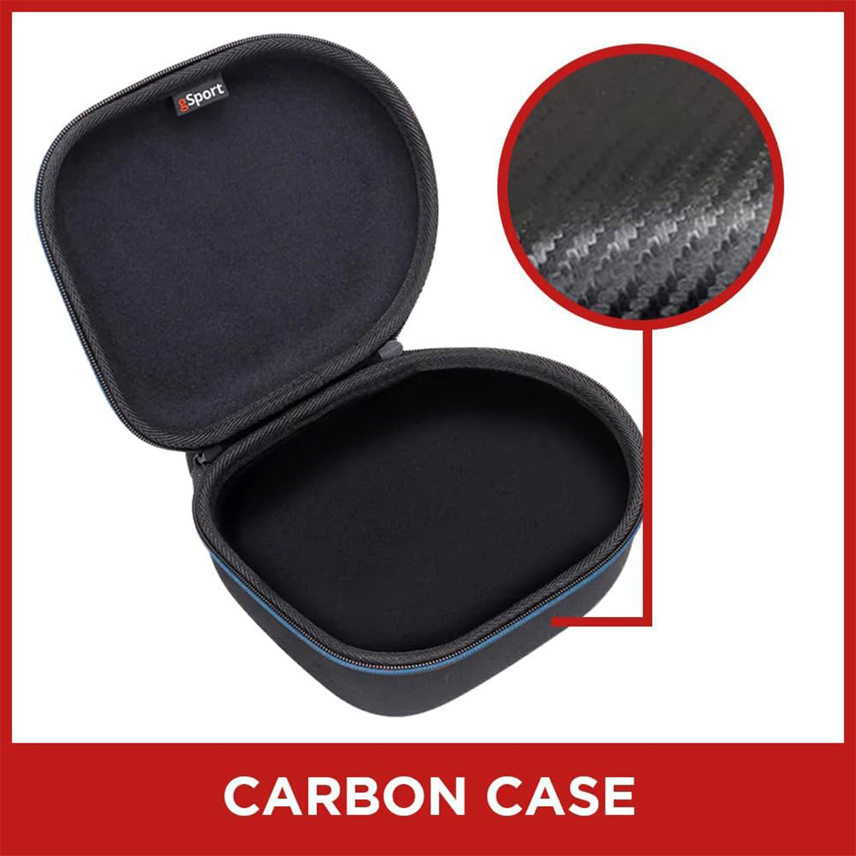 gSport Carbon Fiber Case for JBL Quantum Gaming Headphone