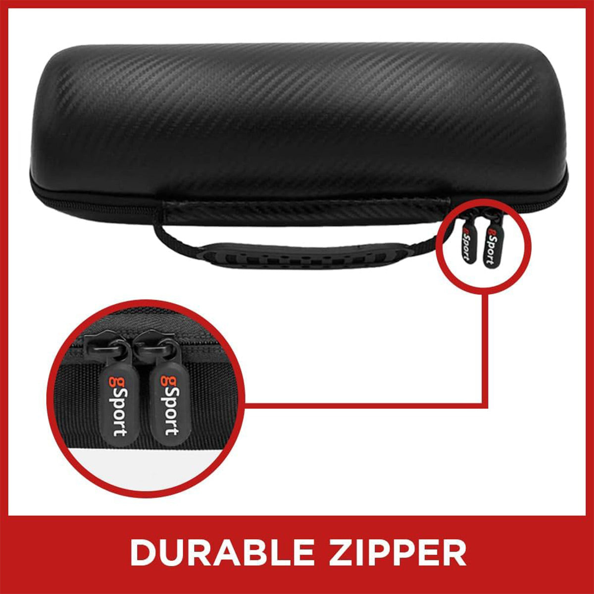 gSport Carbon Fiber Hardshell Case for JBL Charge Series