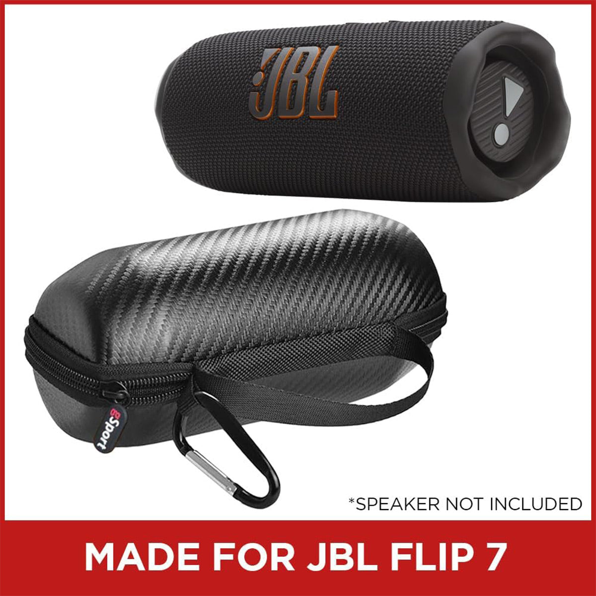 gSport Carbon Fiber Hardshell Case for JBL Flip Series