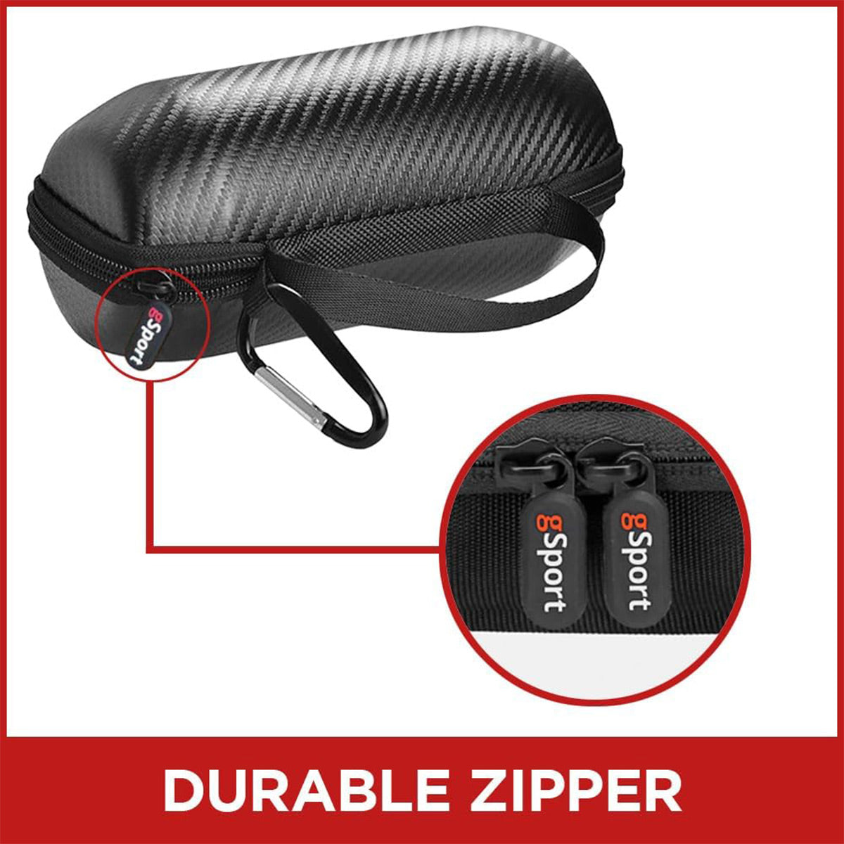 gSport Carbon Fiber Hardshell Case for JBL Flip Series