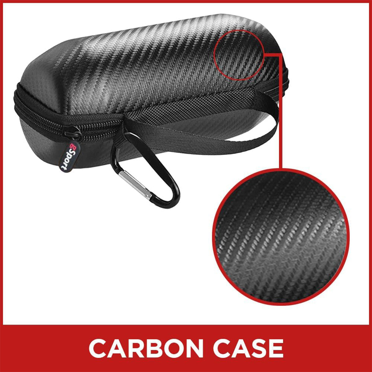 gSport Carbon Fiber Hardshell Case for JBL Flip Series