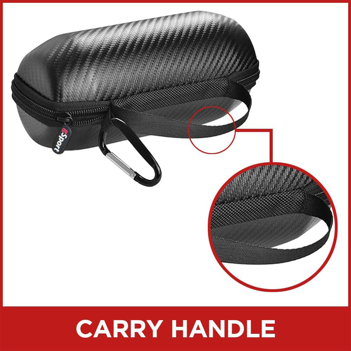 gSport Carbon Fiber Hardshell Case for JBL Flip Series