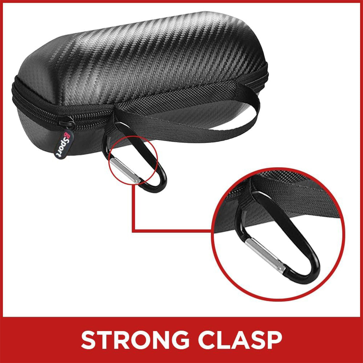 gSport Carbon Fiber Hardshell Case for JBL Flip Series