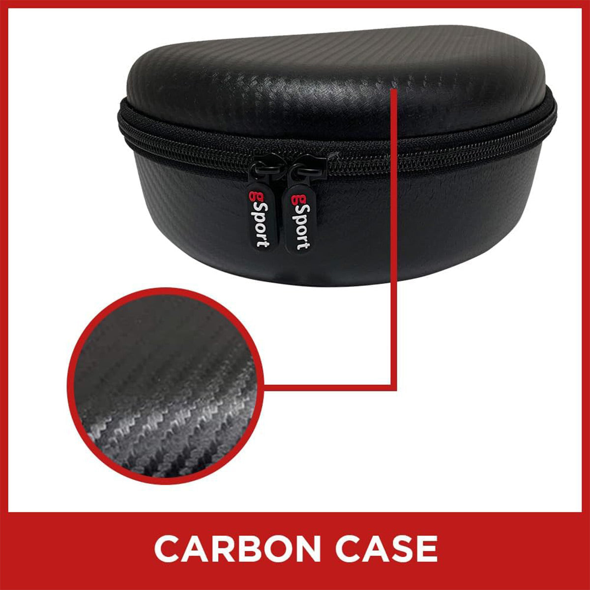 gSport Carbon Fiber Hardshell Case for JBL Live & Tune Headphones