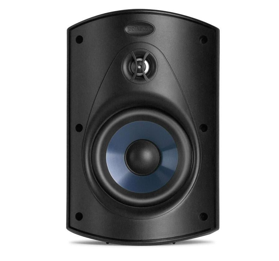 Polk Audio Atrium 5 All Weather Outdoor Loudspeaker Cable Bundle - 4 Pack (Black)