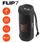 JBL FLIP 7 Waterproof Portable Speaker Bundle with gSport Silicone Sleeve (Black)