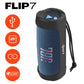 JBL FLIP 7 Waterproof Portable Speaker Bundle with gSport Silicone Sleeve (Blue)