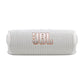 JBL FLIP 7 Waterproof Portable Speaker Bundle with gSport Carbon Fiber Case (White)