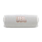 JBL FLIP 7 Waterproof Portable Speaker Bundle with gSport Silicone Sleeve (White)