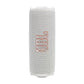 JBL FLIP 7 Waterproof Portable Speaker Bundle with gSport Silicone Sleeve (White)