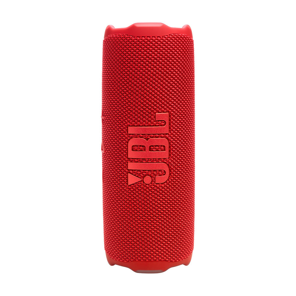 JBL FLIP 7 Waterproof Portable Speaker Bundle with gSport Silicone Sleeve (Red)