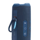 JBL FLIP 7 Waterproof Portable Speaker Bundle with gSport Carbon Fiber Case (Blue)