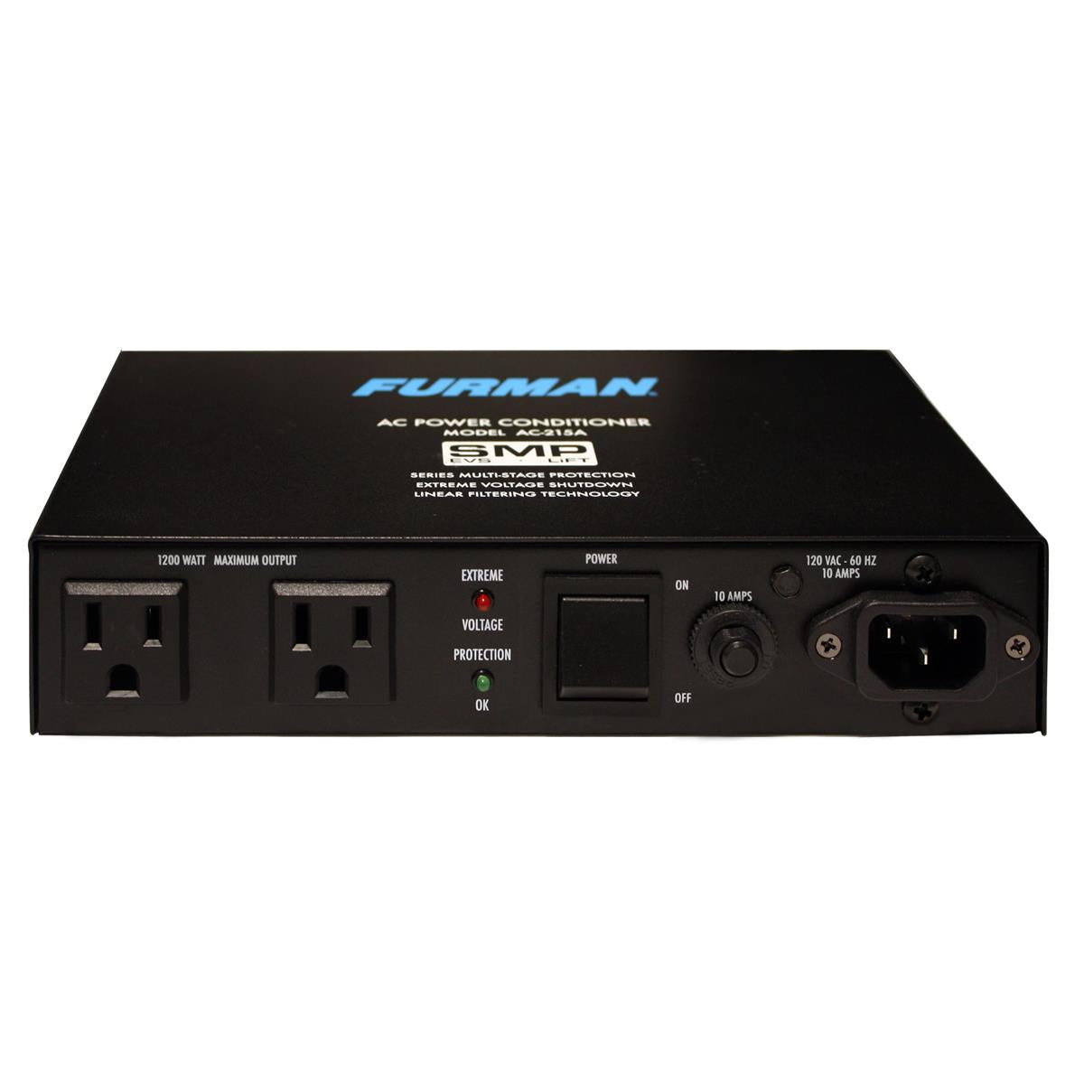 Furman Pro AC 215A Compact Power Conditional with Auto-Resetting Voltage Protection