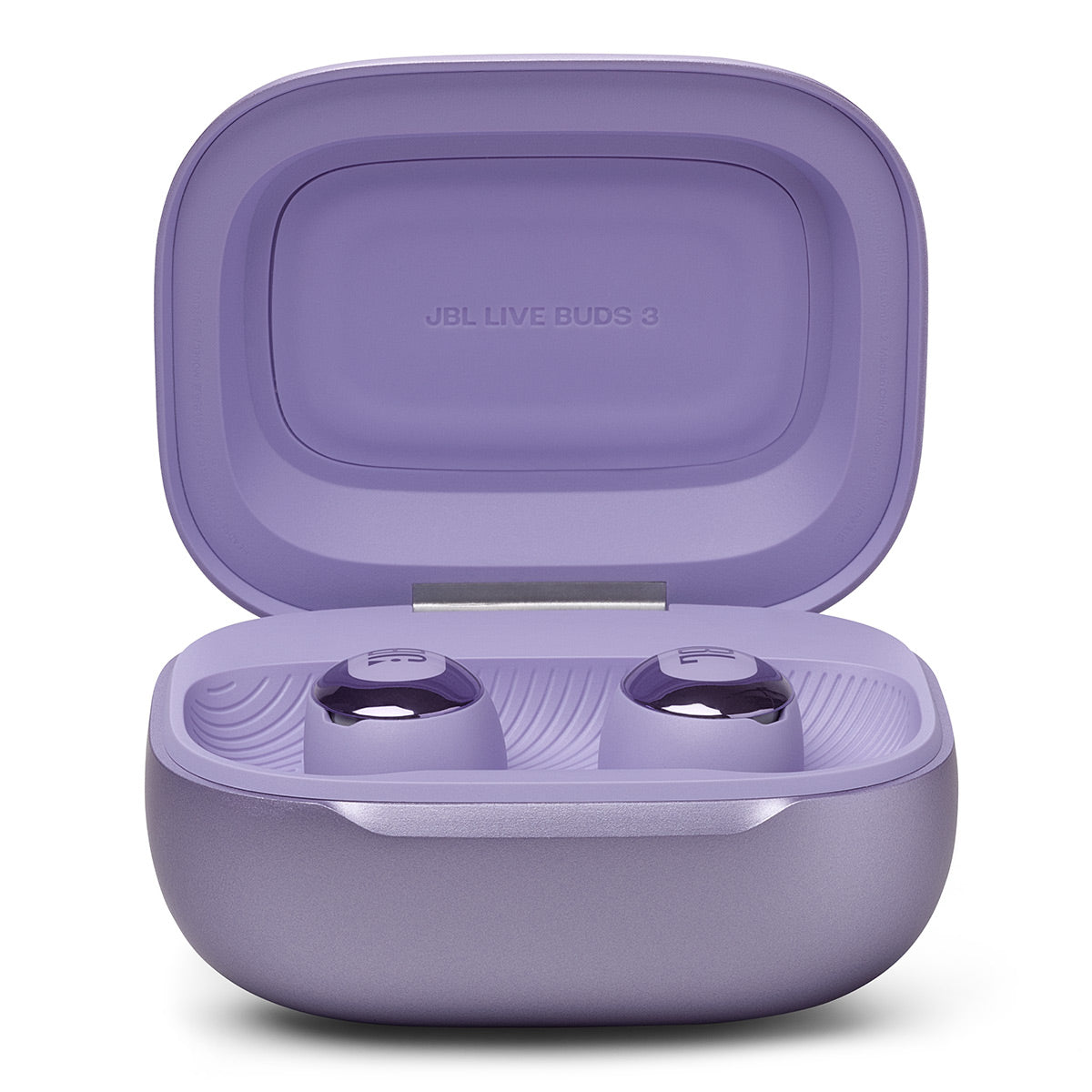 JBL Live Buds 3 True Wireless Noise Cancelling Earbud Bundle with gSport Case (Purple)
