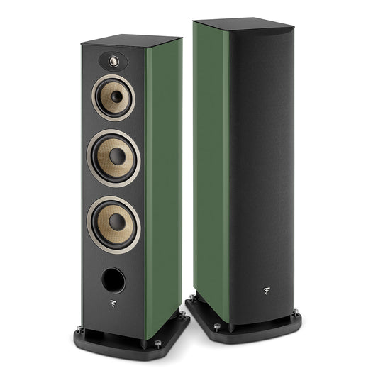Focal Aria Evo X No. 4 Floorstanding Loudspeaker - Pair (High Gloss Moss Green)