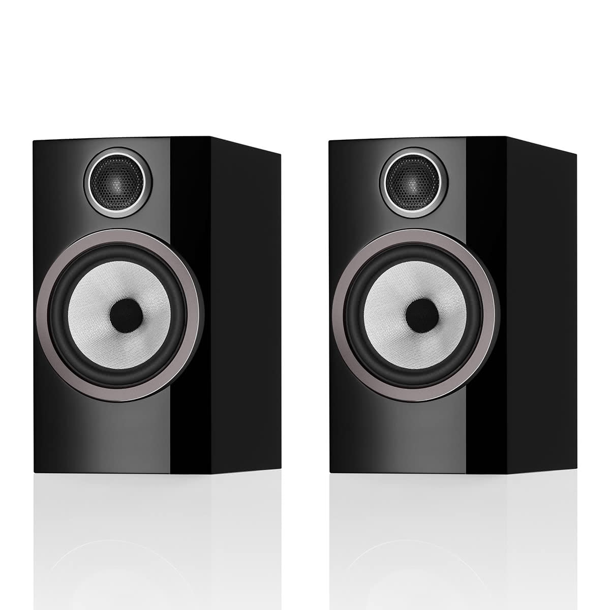 Bowers & Wilkins 706 S3 2-Way Bookshelf Speakers - Pair (Gloss Black)